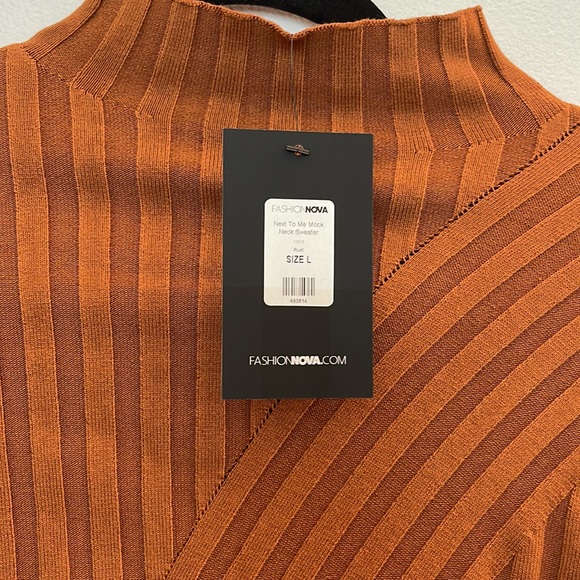 Mock Neck Sweater - Picture 2 of 3